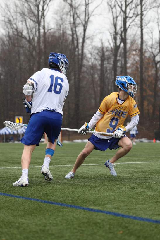 Cole clearing the ball upfield